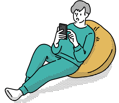 例えばこんな使い方のイラスト