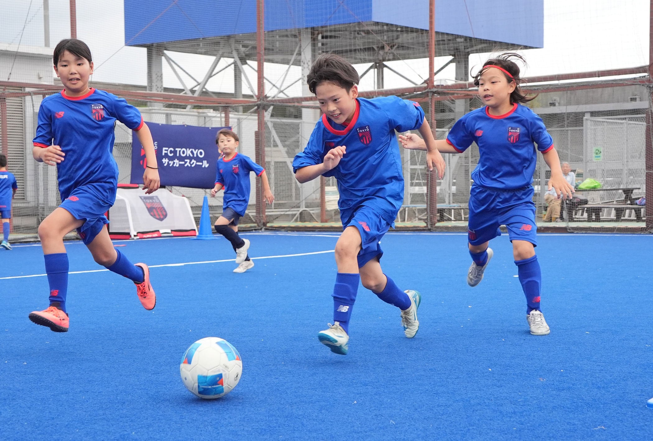 サッカークリニックの写真