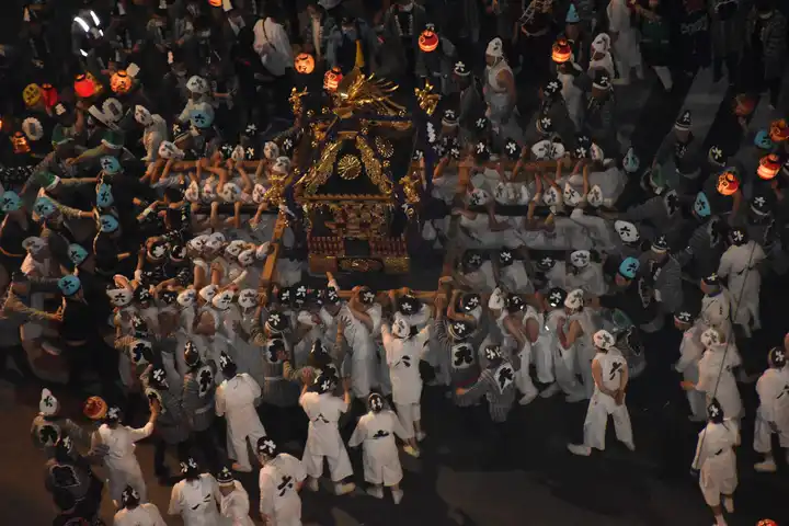 くらやみ祭りの写真