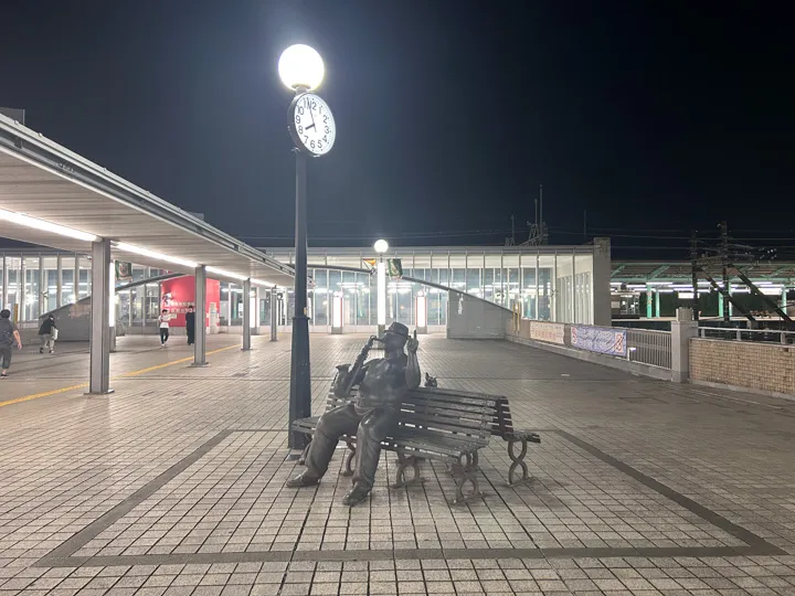 夜のおじさんの写真