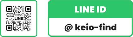 LINE ID @keio-find