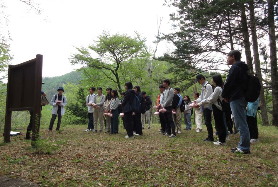 【100年の森見学】の写真2
