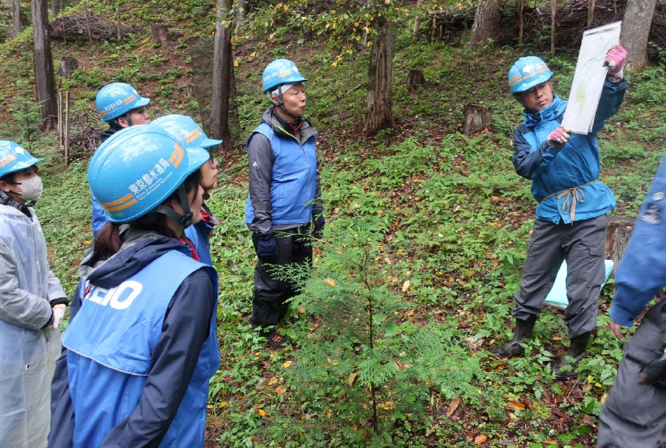 【京王水源の森見学】の写真1