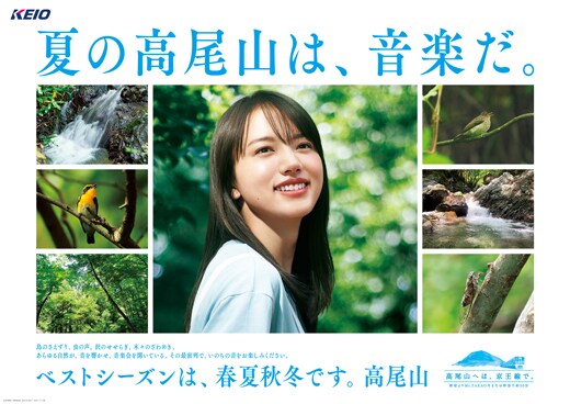 夏の高尾山は、音楽だ。