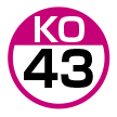 KO 43