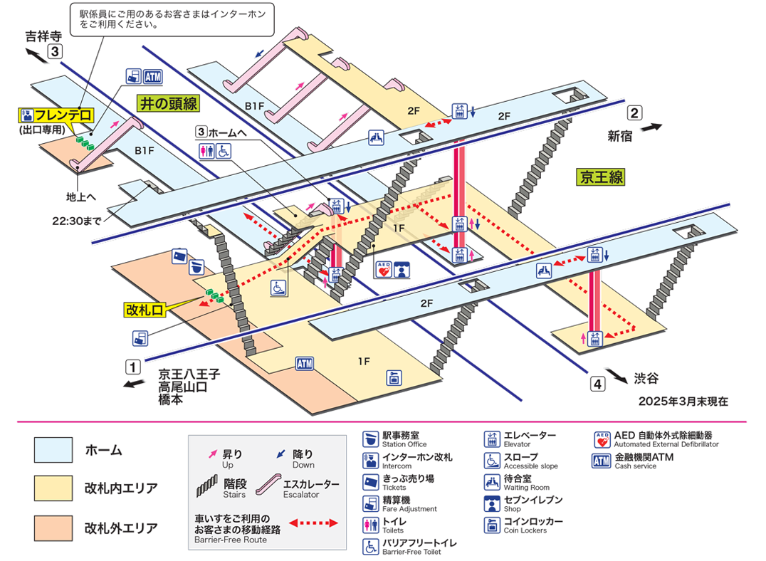 明大前駅 各駅情報 時刻表 京王グループ